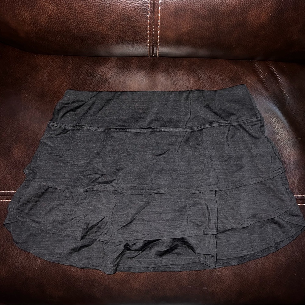 Athleta black tennis skort